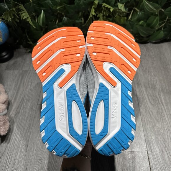Size 9 - Brooks Launch 10 Black Gray Blue Orange Running Shoe Men SAMPLE main image 8